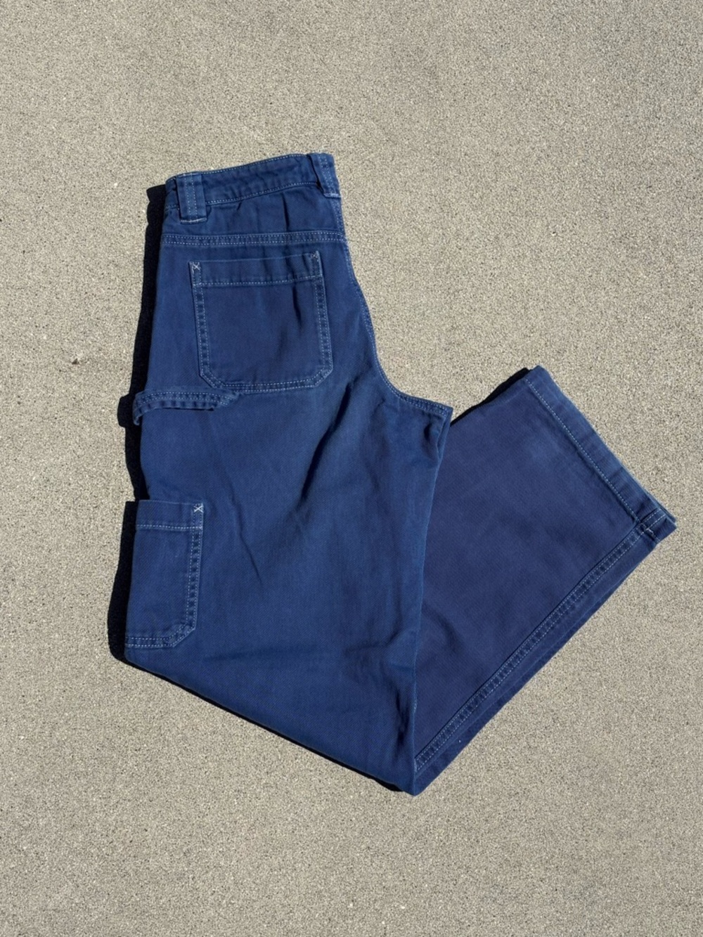 Garage Navy Blue Cargo Pants